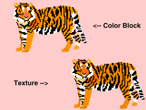 Tiger Pixel Art