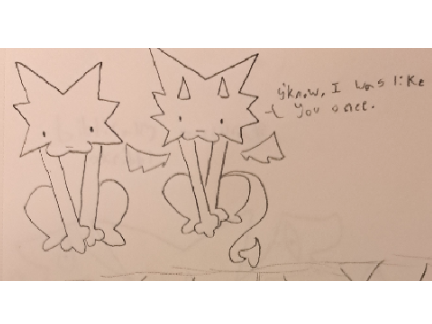 Silly skribbl comic -1-