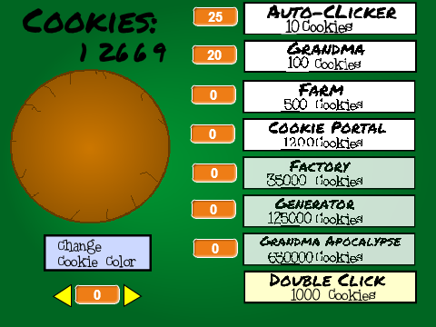 Cookie Clicker Upgrade
