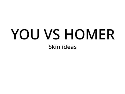YvsH skin ideas