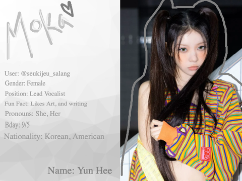 Introducing the 2nd Member of L0VL3T - Moka