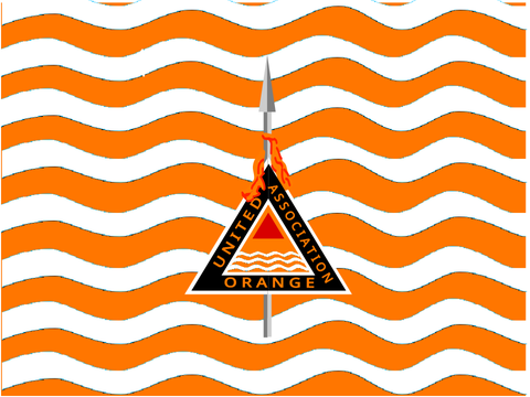United Orange Association Flag