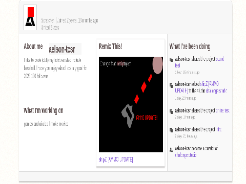 hacked (not really hacked) profile