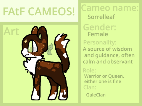 Cameo for FAtF! 