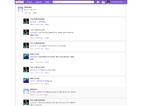 Friends of mine on scratch, please ask @griffpapfan to leave me alone