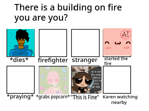 There is a building on fire remix remix