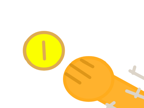 Fox coin collector