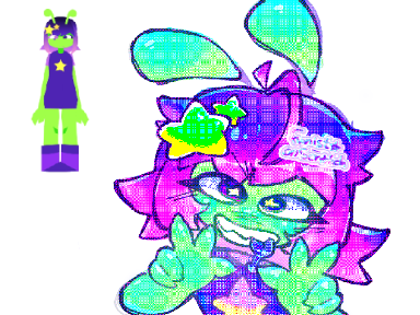 Fanart for @perfiee :D (that alien girl) 