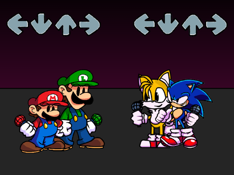 Mario VS Sonic (both singing Atrocity)