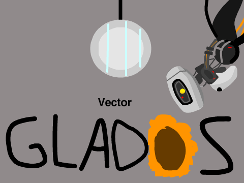 My Vector GLaDOS (singing)