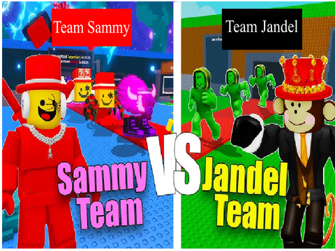Team Sammy vs team jandel  