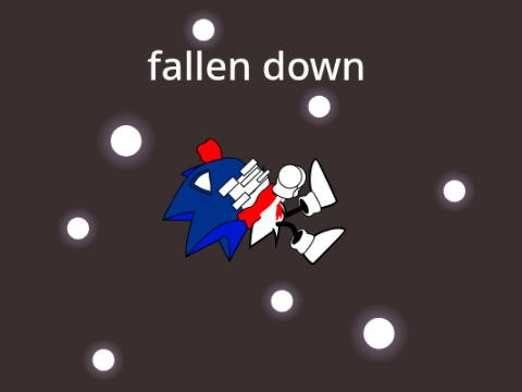 Fallen down