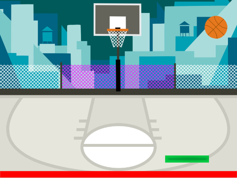 PONG { Basketball version }
