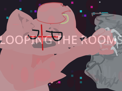  animation (looping the rooms)