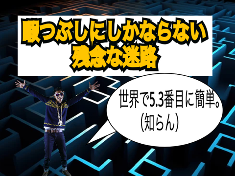 暇 つ ぶ し にし か な ら な い 残 念 な 迷 路