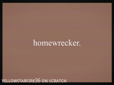 homewrecker- original animeme