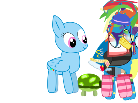Rainbowdash DRESS UP!