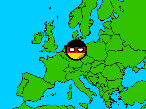 German man roams Europe