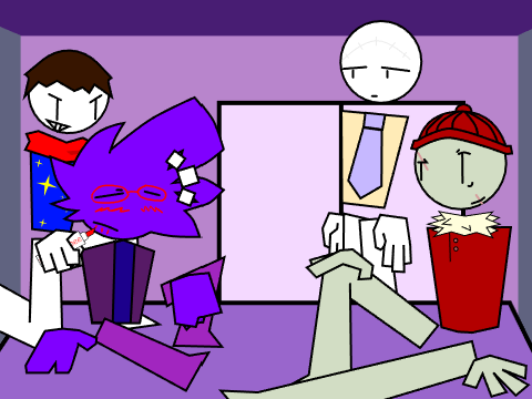 Me and the Gang invaded >:D
