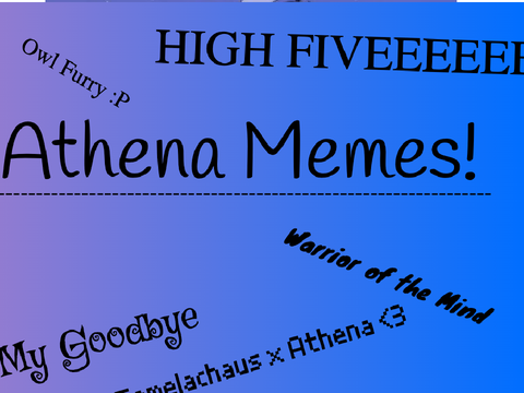 Athena- Epic the Musical Memes!