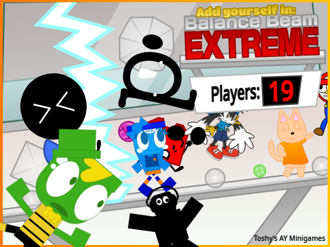 AY: Balance Beam EXTREME // Remix: 10 // Players: 19