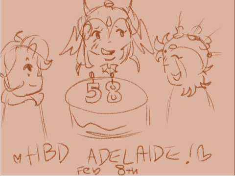 Happy birthday Adelaide!