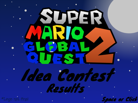 [RESULTS] Super Mario Global Quest 2 Idea Contest