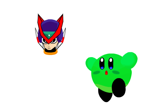Video game drawing contest entry