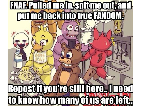 Remix if you are a true Fnaf fan! remix remix remix remix remix remix remix remix remix remix… remix