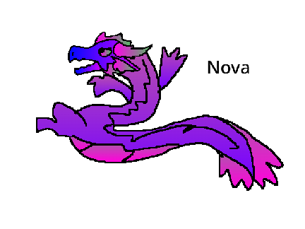 lol, I couldn't find the 3d printed dragon so here's a drawing of her remix