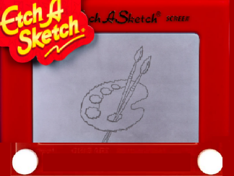 Etch-A-Sketch Test #games #all