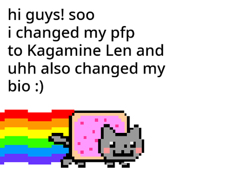 profile update!