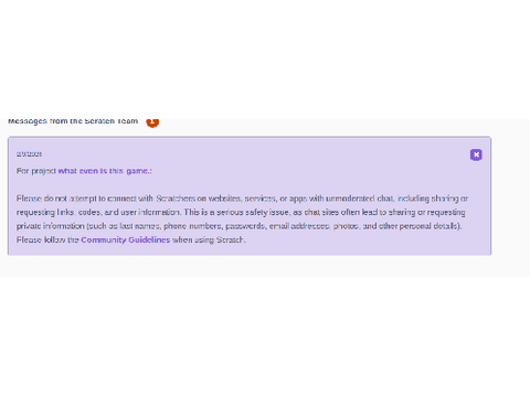 who was so salty they had to report my project