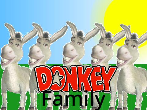 Donkey Family