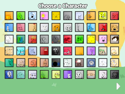 BFDI Guess Who