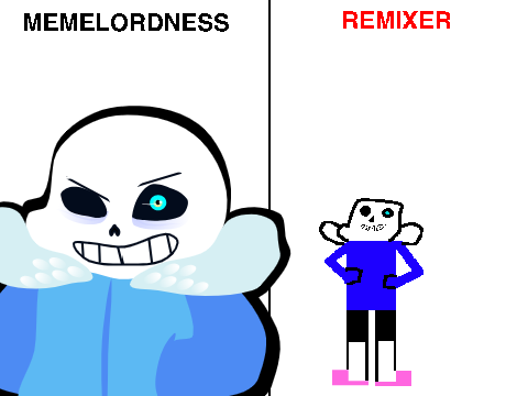 How would YOU draw Sans? remix