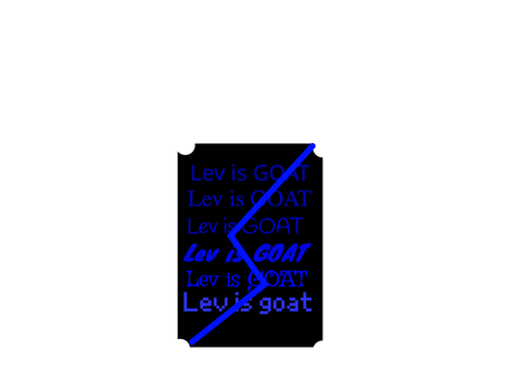 lev is goat