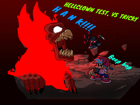 Vs tricky fnf - Hellclown (mobile + pc)