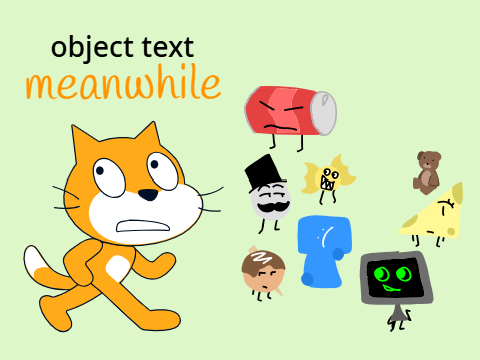 Object Text Meanwhile #3