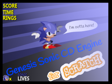 Sonic CD Reborn updated stage remix