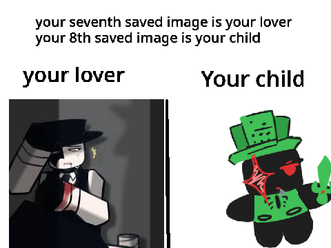 Your 7th Saved Image Is Your Lover And Your 8th Saved Image Is Your Child 
