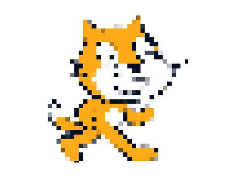 cat pixel