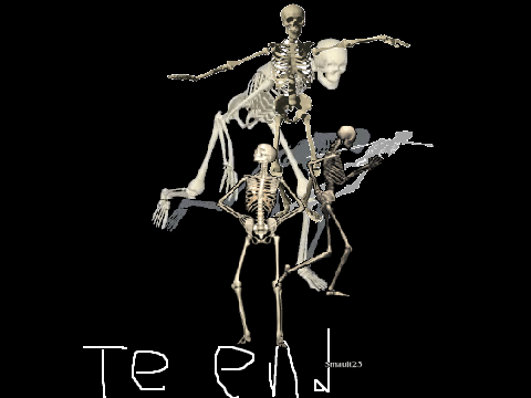 Spooky Scary Skeletons 