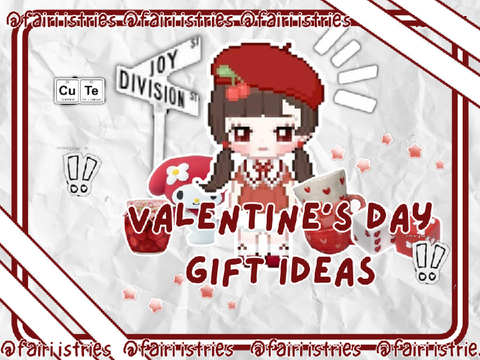  ꩜ vday ꔫ gift   ₍^ >ヮ<^₎ .ᐟ.ᐟ ⁱᵈᵉᵃˢ