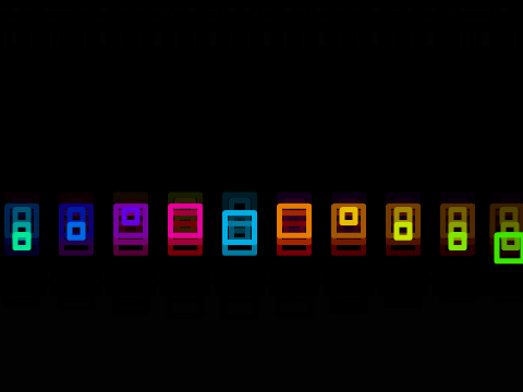 10 Squares SDS - Audio Visualizer