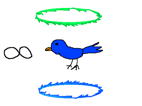 Endless Portal Fall Bird