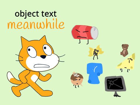 Object Text Meanwhile #4