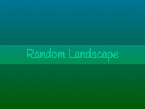 Random Landscape