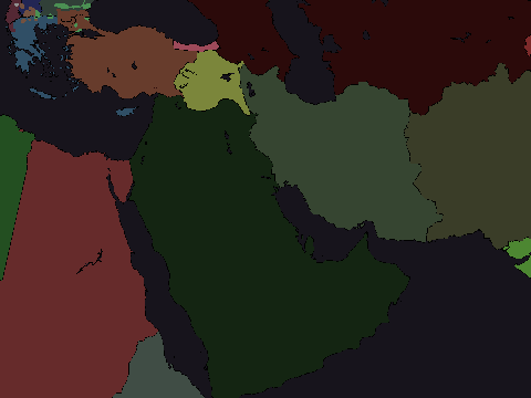 Cost of Victory- Middle East Map