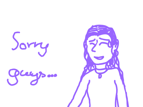 An apology...